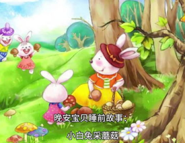 小白兔睡前故事,小白兔的梦幻冒险之旅