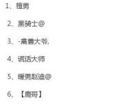 独一无二的好听昵称,展现个性风采